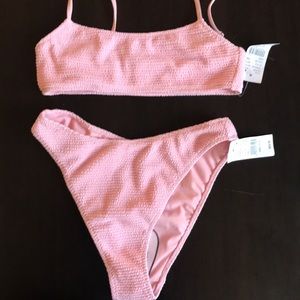 Pink bikini